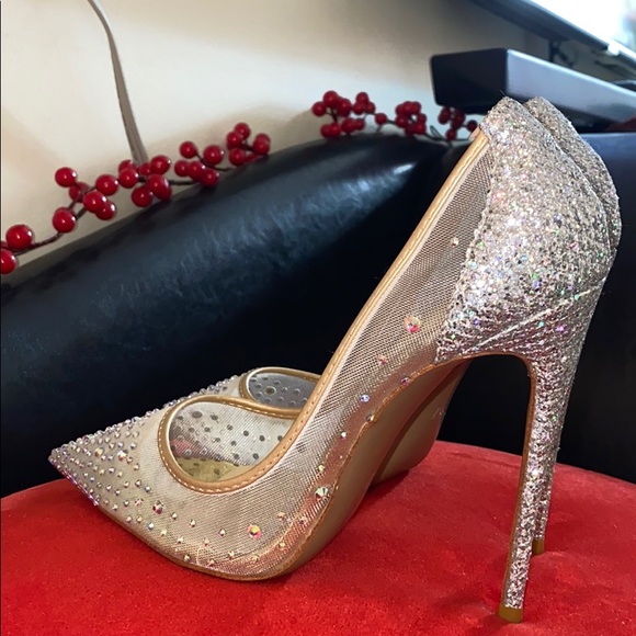 Follies Christal Heels - NEW - Picture 5 of 11